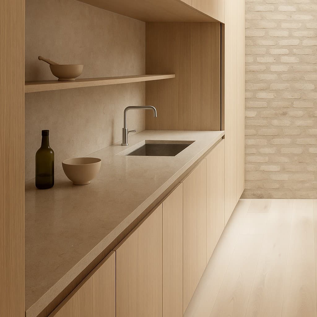 Plans de travail Creme Bizâncio plans de travail 1 - easy plan