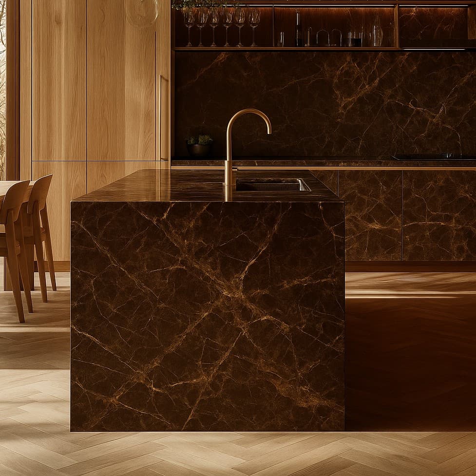 Plans de travail Emperador Dark plans de travail 1 - easy plan