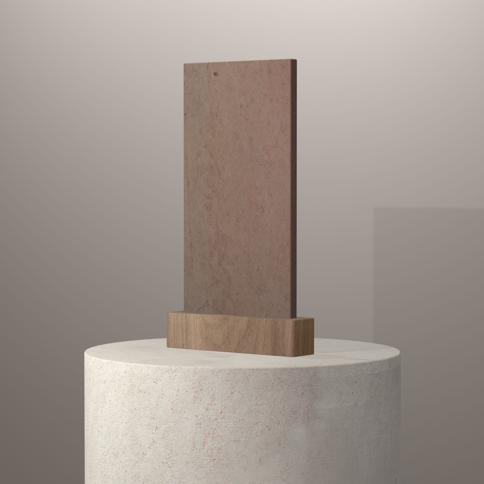 Plans de travail Jaune Imperial piedestal 3d - easy plan