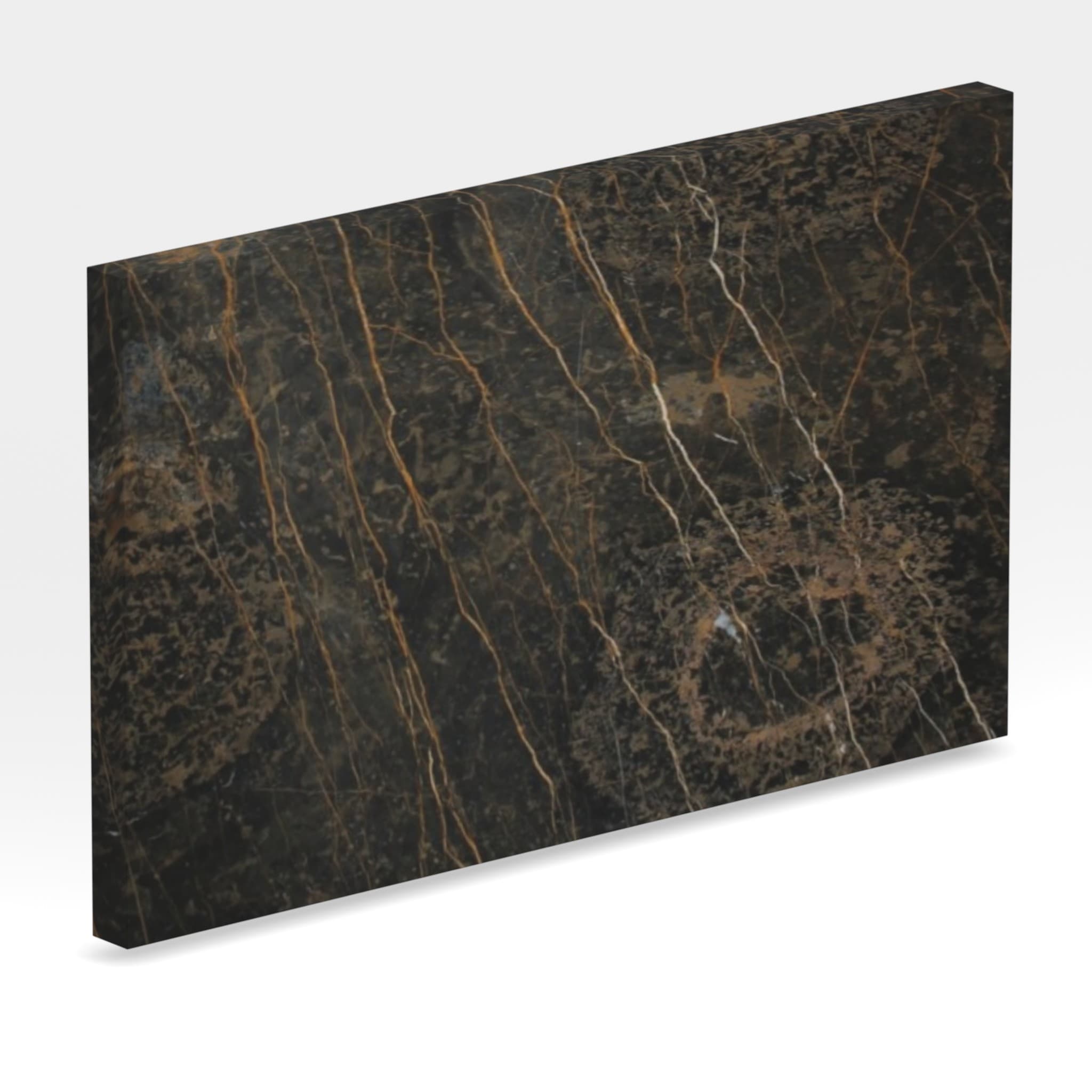 Plans de travail Noir Saint Laurent tranche 3d - easy plan