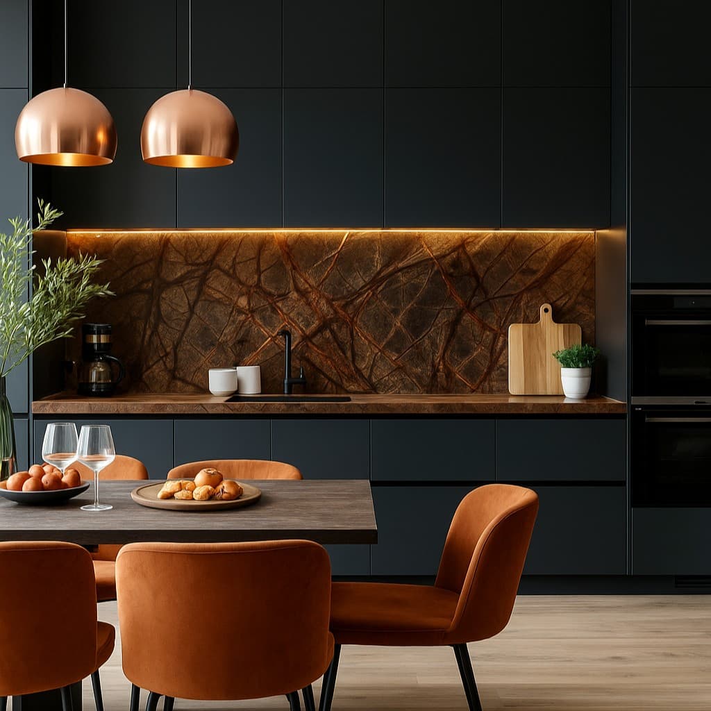 Plans de travail Rain Forest Brown plans de travail 1 - easy plan