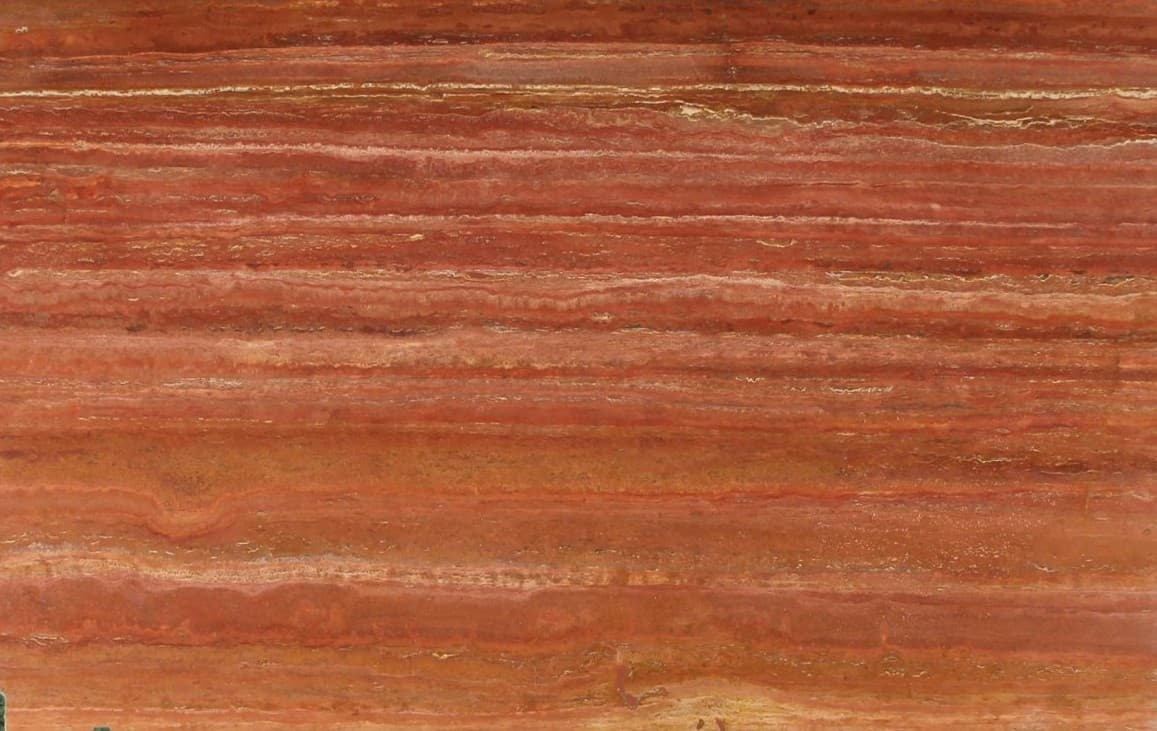 Plans de travail Red Travertino | Resine transparente ou couleur tranche - easy plan