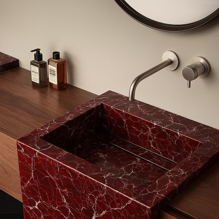 Plans de travail Rosso Lepanto plans de travail 2 - easy plan