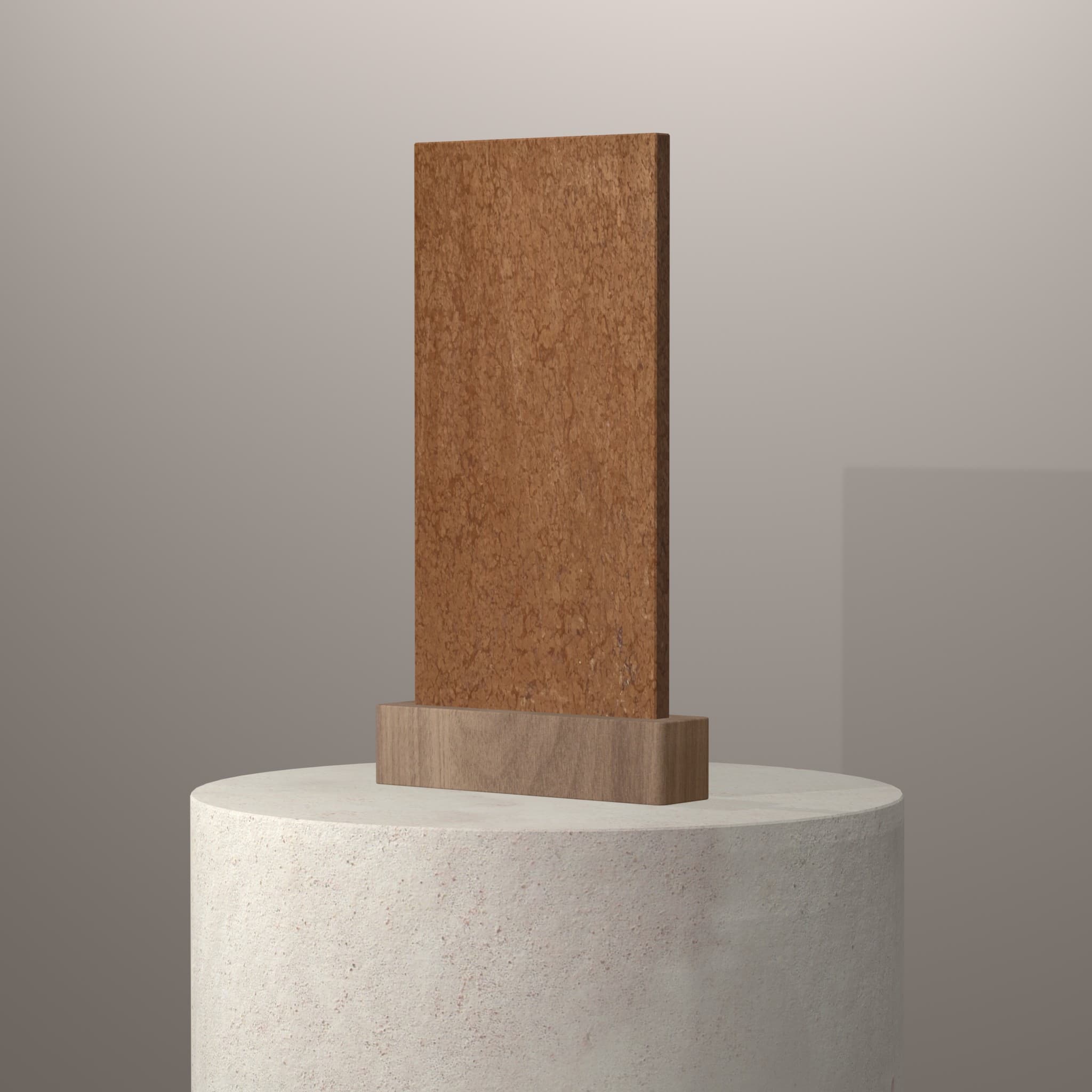 Plans de travail Rosso Verona piedestal 3d - easy plan