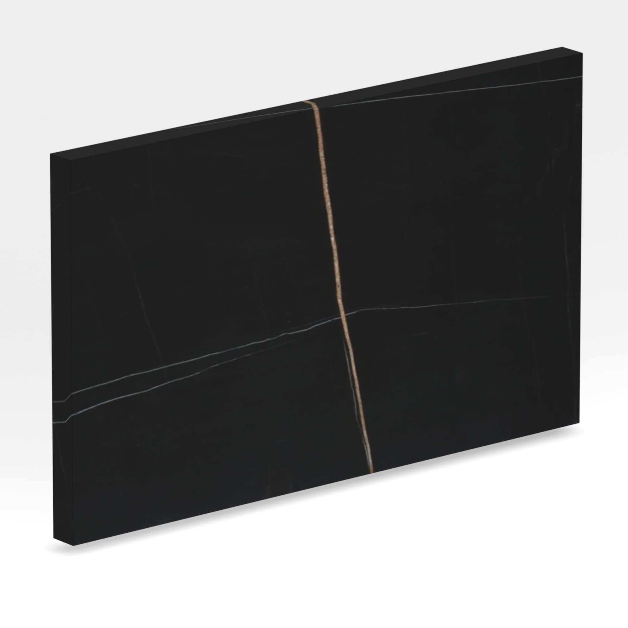 Plans de travail Sahara Noir tranche 3d - easy plan