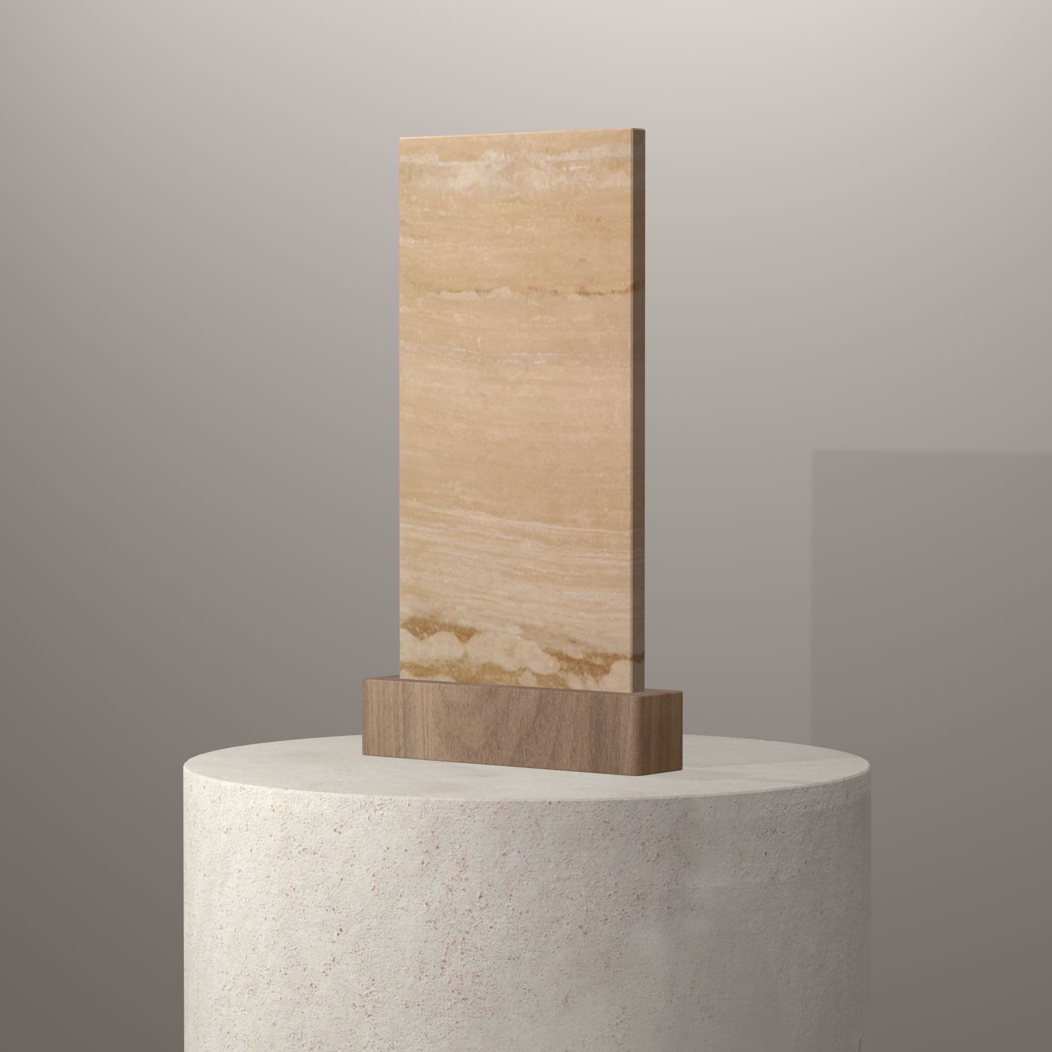 Plans de travail Travertino Classique piedestal 3d - easy plan