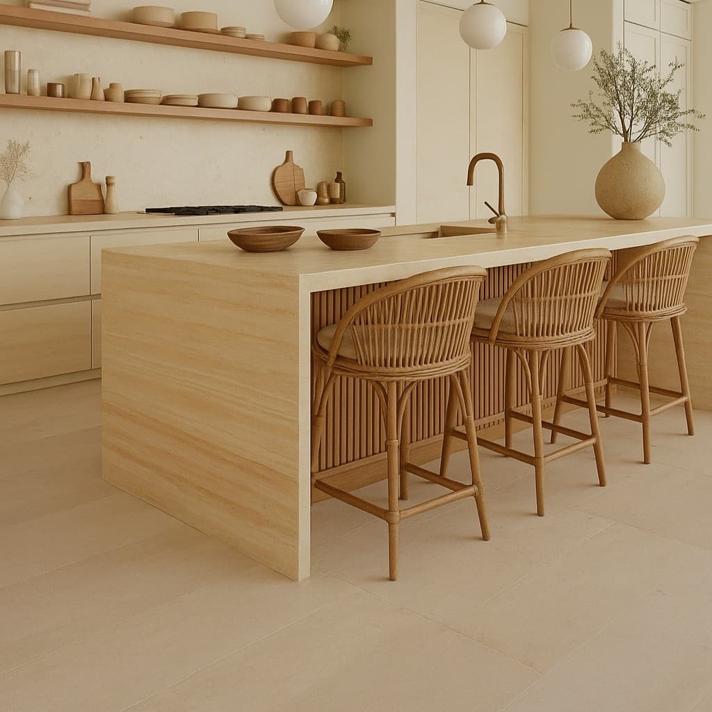 Plans de travail Travertino Classique plans de travail 1 - easy plan