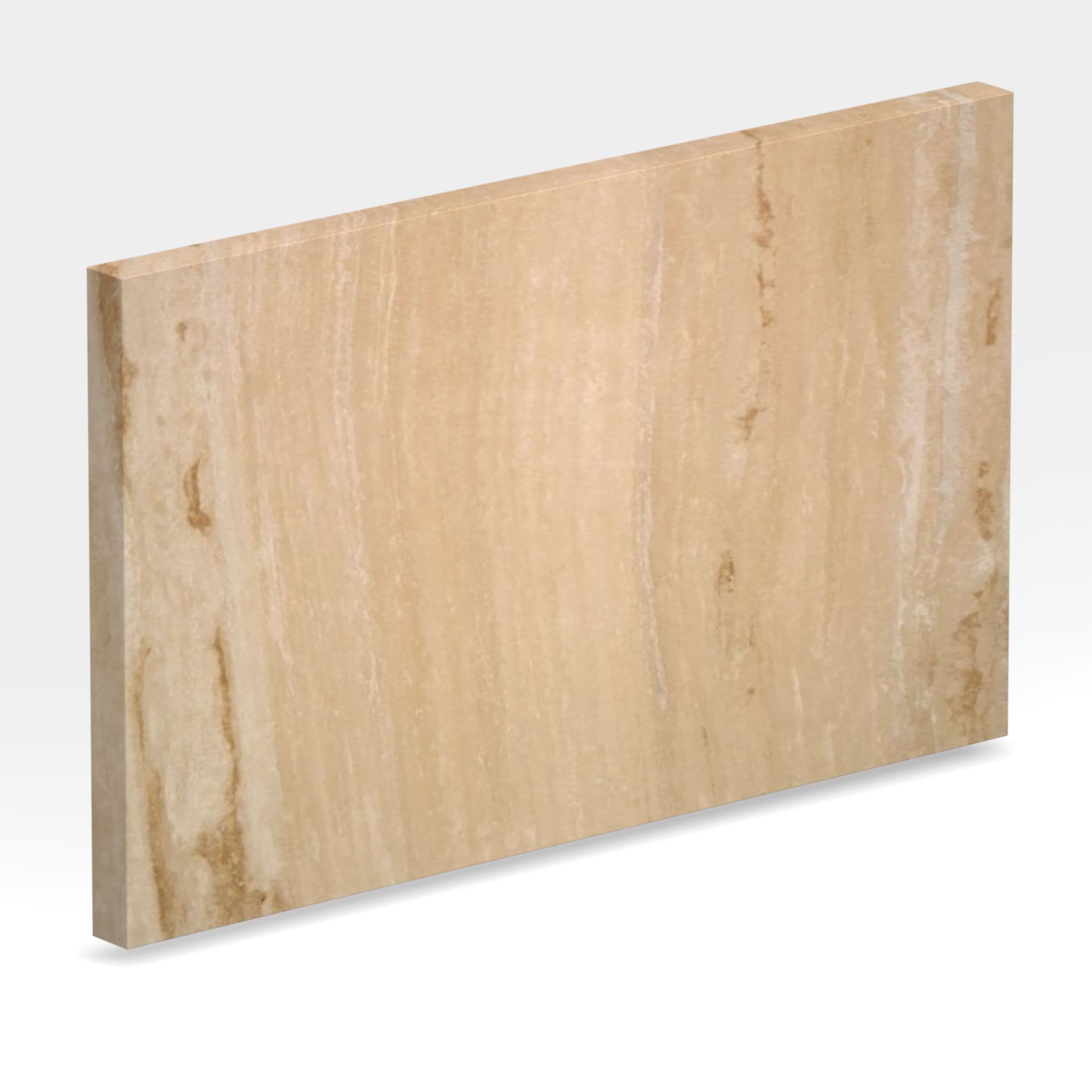 Plans de travail Travertino Classique | Resine transparente ou couleur tranche 3d - easy plan