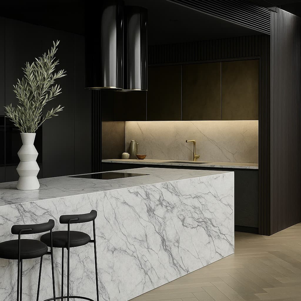 Plans de travail Lunar White plans de travail 1 - easy plan