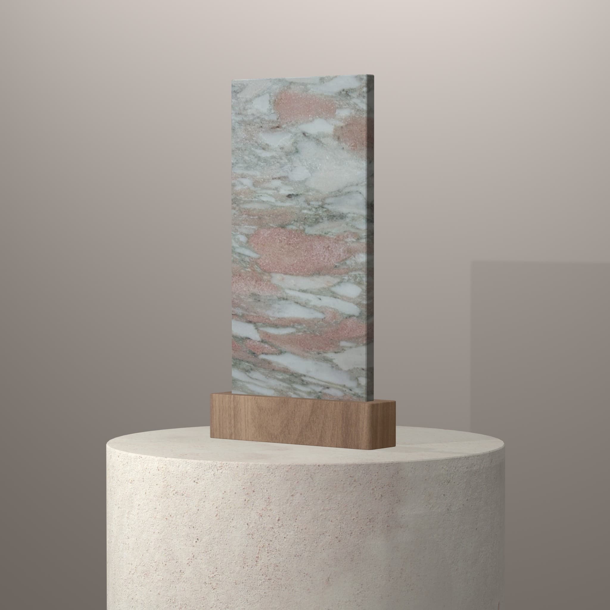 Plans de travail Rose Bescato piedestal 3d - easy plan