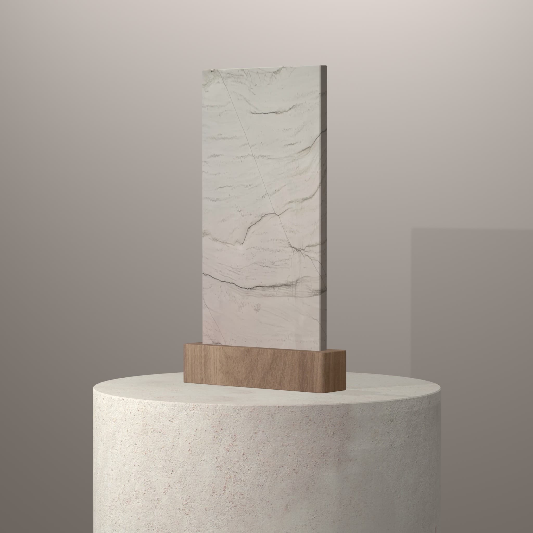 Plans de travail Mont Blanc piedestal 3d - easy plan