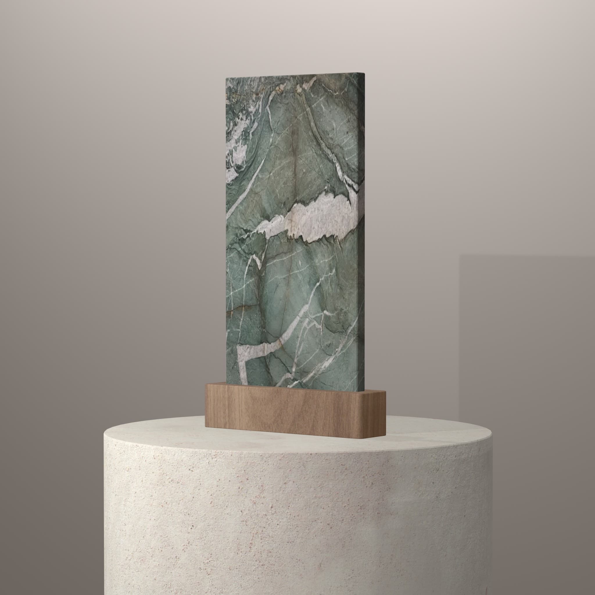 Plans de travail Patagonia Green piedestal 3d - easy plan