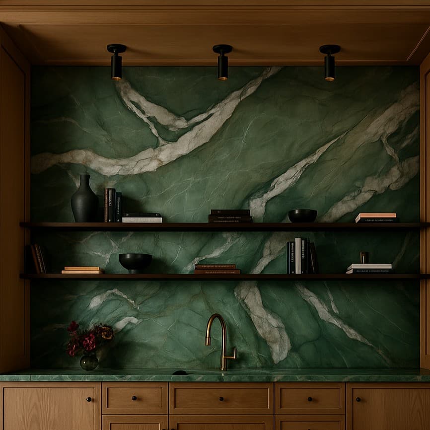 Plans de travail Patagonia Green plans de travail 2 - easy plan