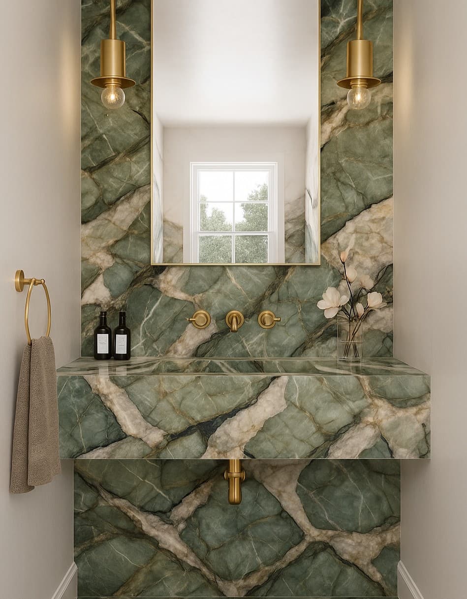 Plans de travail Patagonia Green plans de travail 3 - easy plan