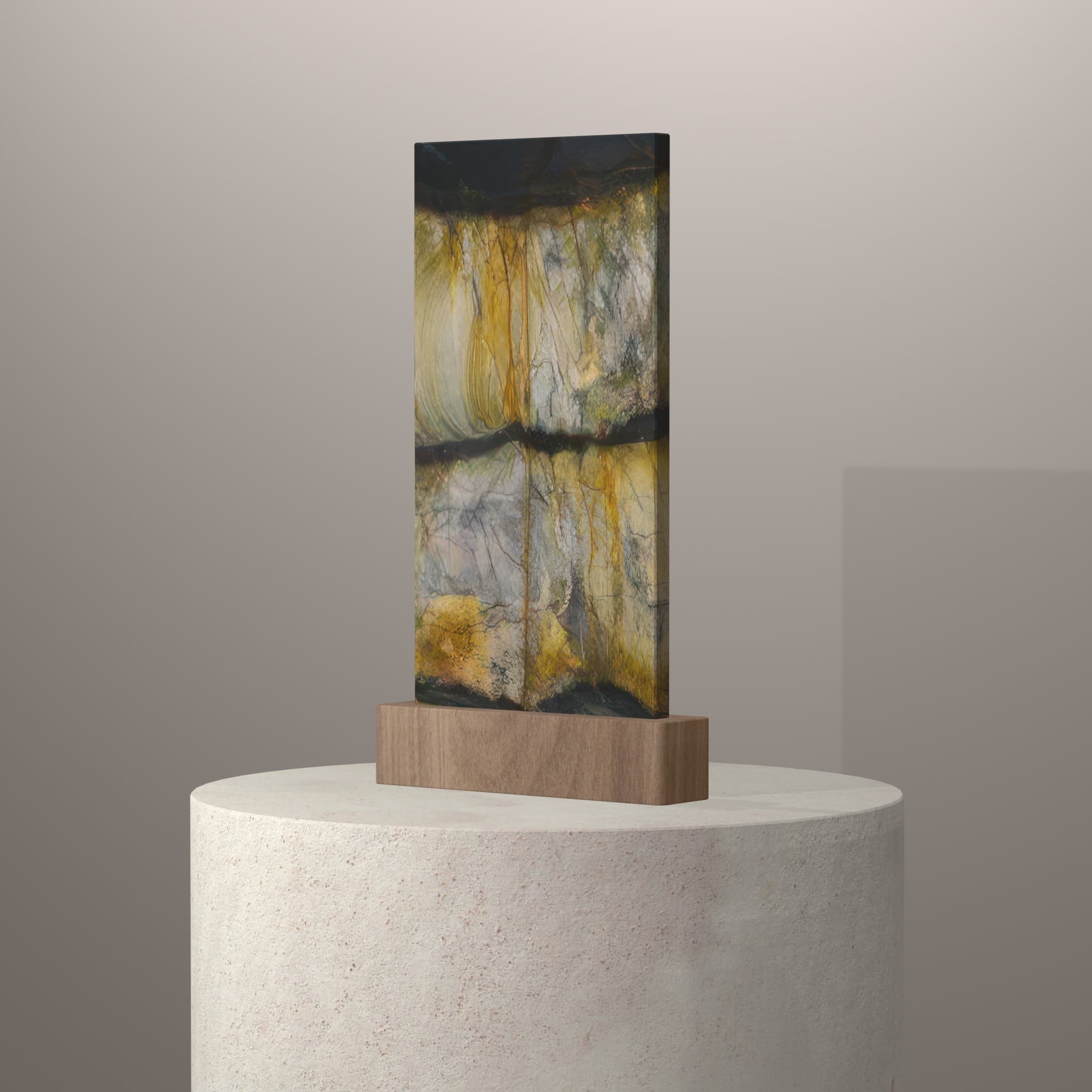 Plans de travail Gris Bee piedestal 3d - easy plan