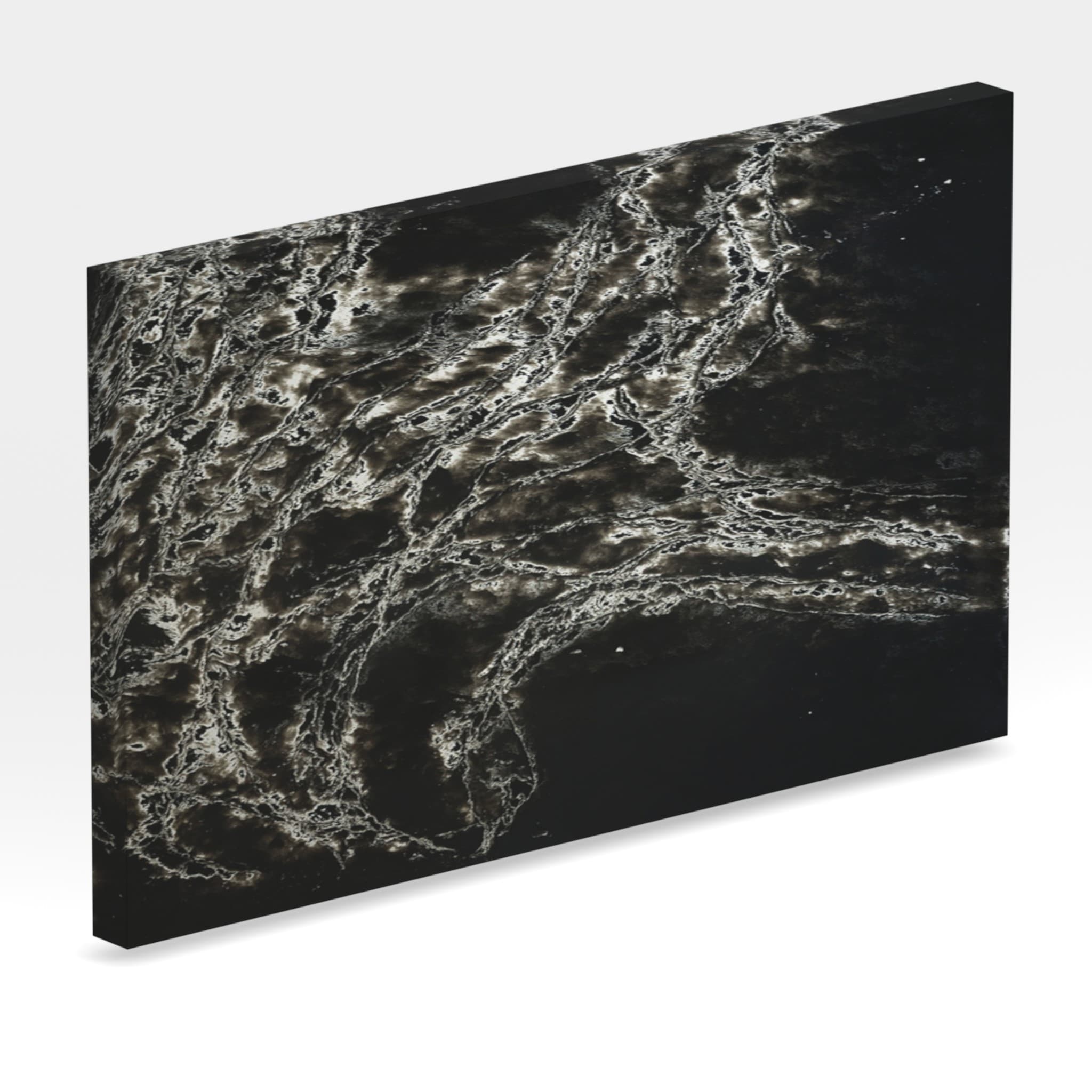 Plans de travail Ice Max Black tranche 3d - easy plan