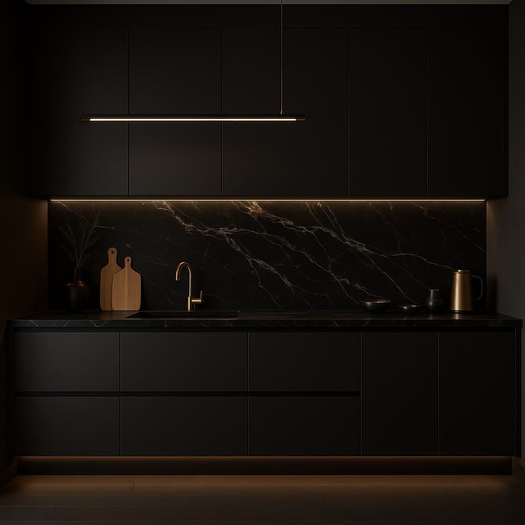 Plans de travail Ice Max Black plans de travail 2 - easy plan