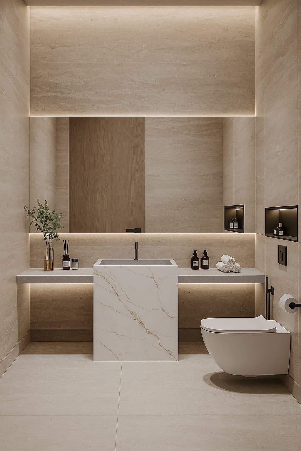 Plans de travail Unique Statuário Gold plans de travail 2 - easy plan