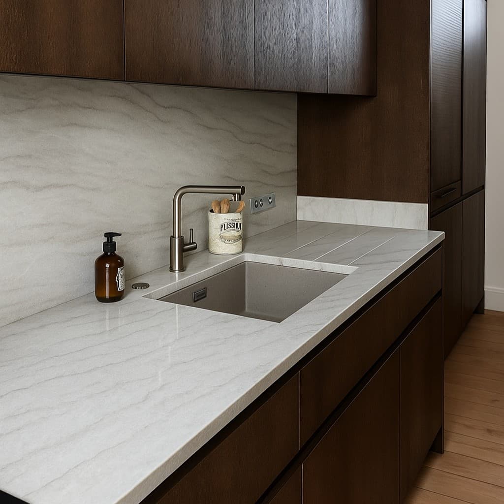 Plans de travail Calacatta Taj plans de travail 1 - easy plan