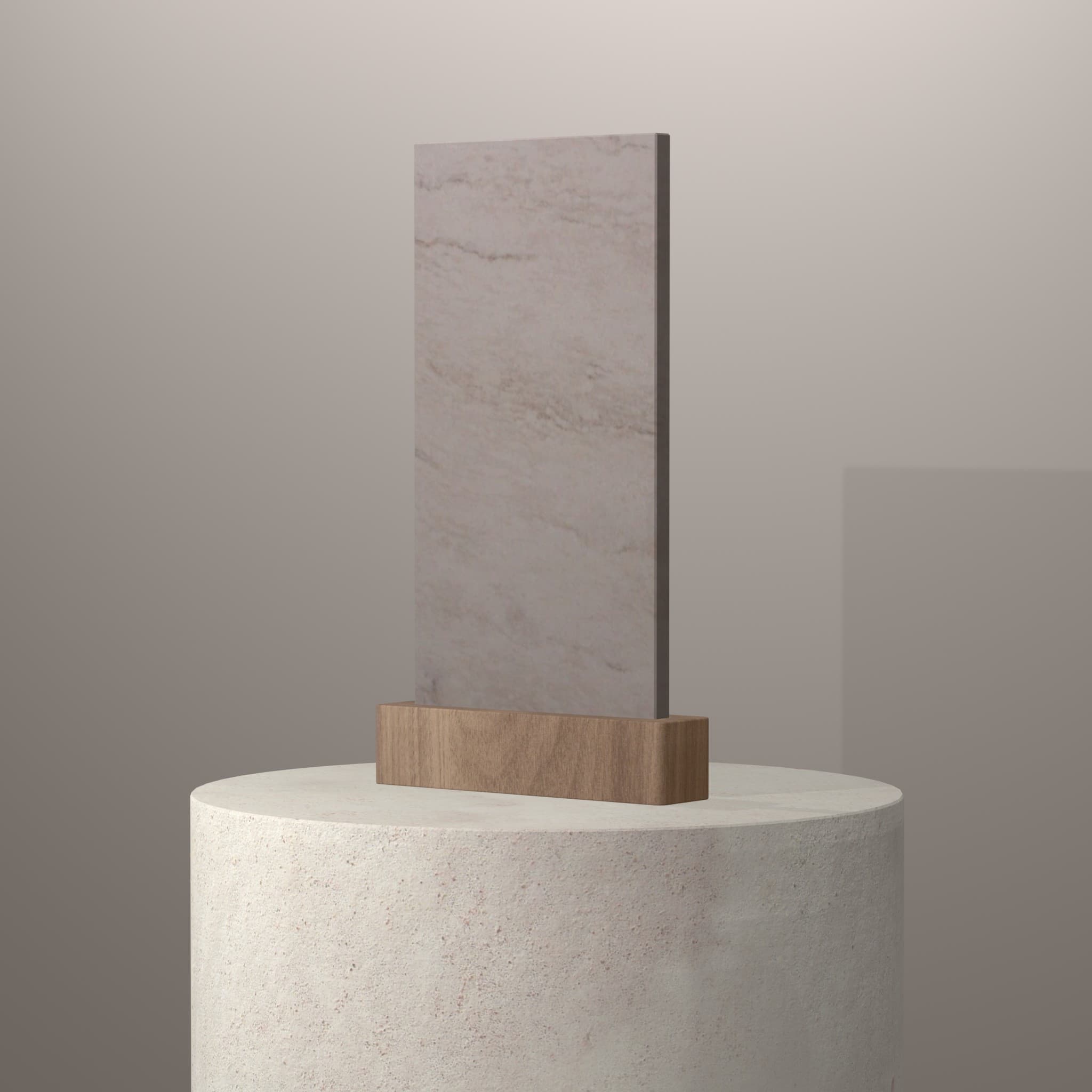 Plans de travail Cristal Ice piedestal 3d - easy plan