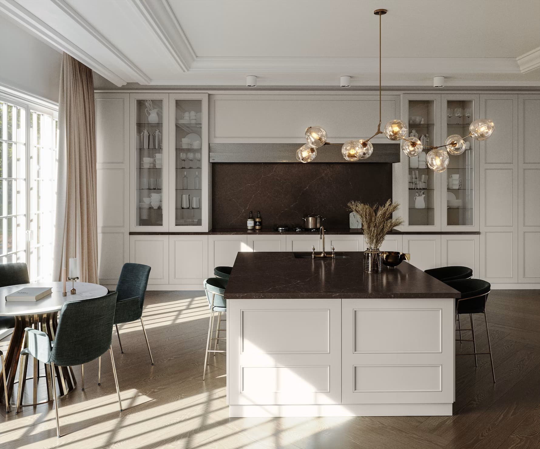 Plans de travail Château Brown plans de travail 3 - easy plan