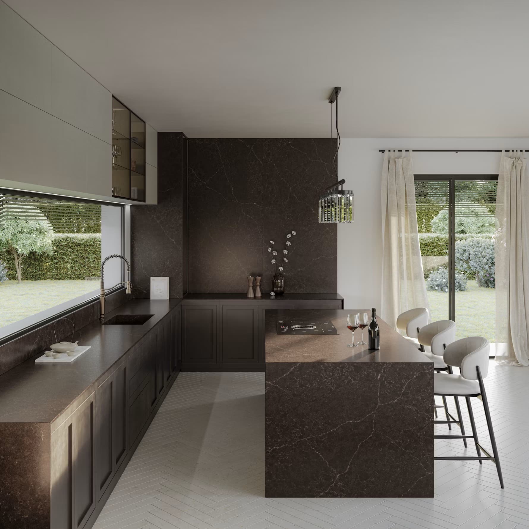 Plans de travail Château Brown plans de travail 4 - easy plan