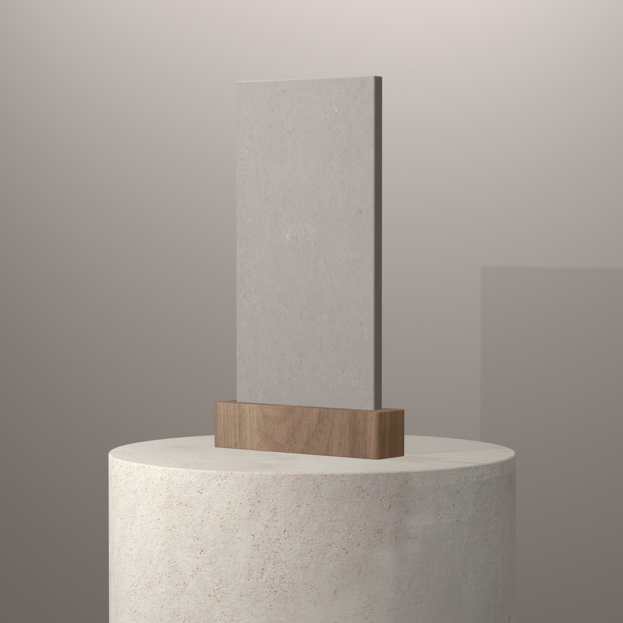 Plans de travail Motion Grey piedestal 3d - easy plan