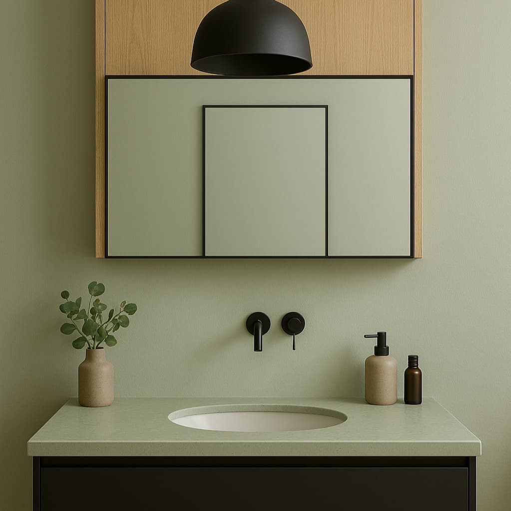 Plans de travail Posidonia Green plans de travail 2 - easy plan