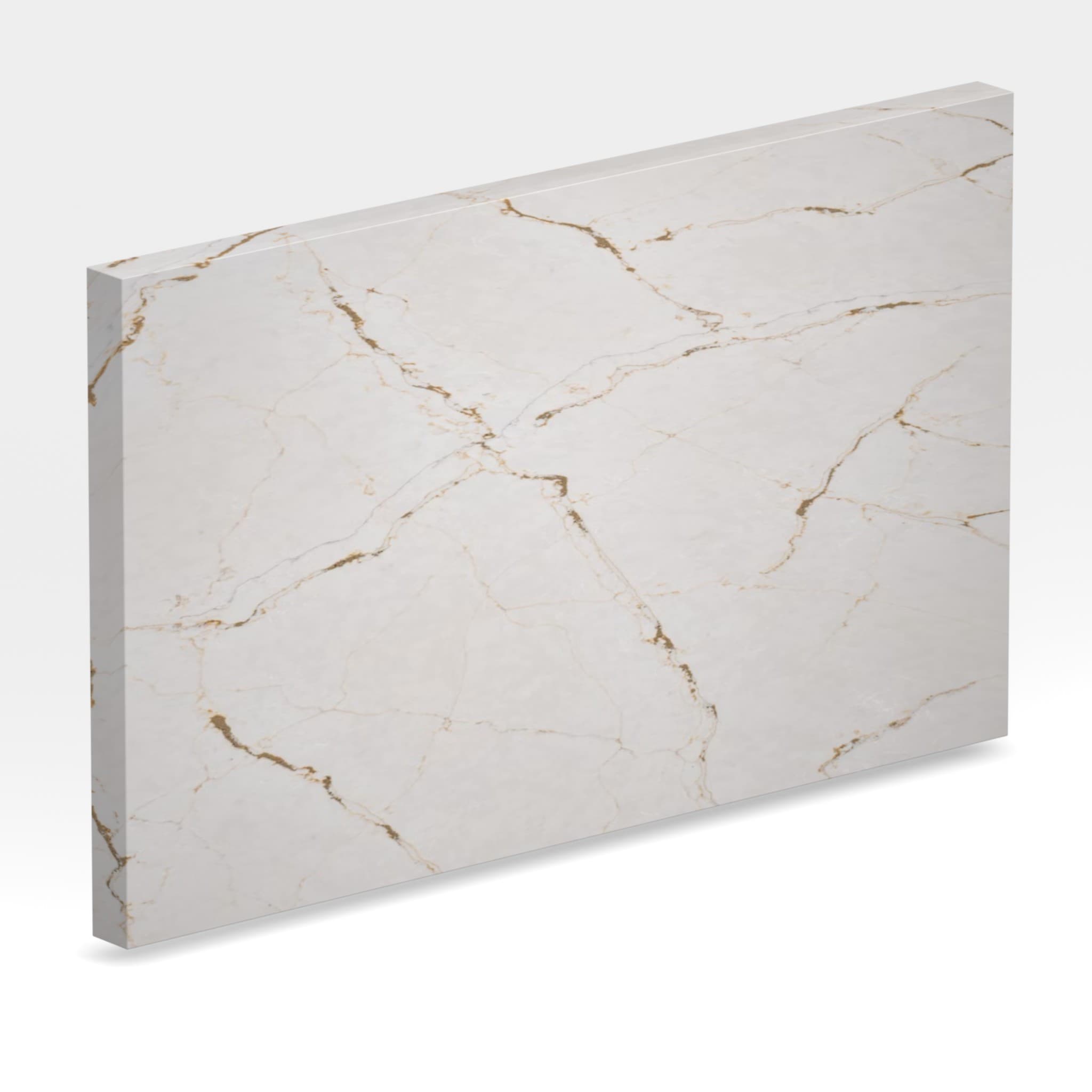 Plans de travail Versailles ivory tranche 3d - easy plan