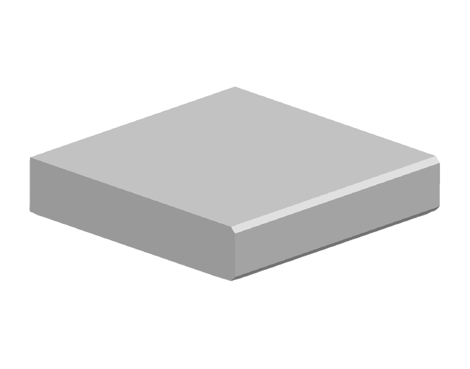 Chant biseauté 2mm