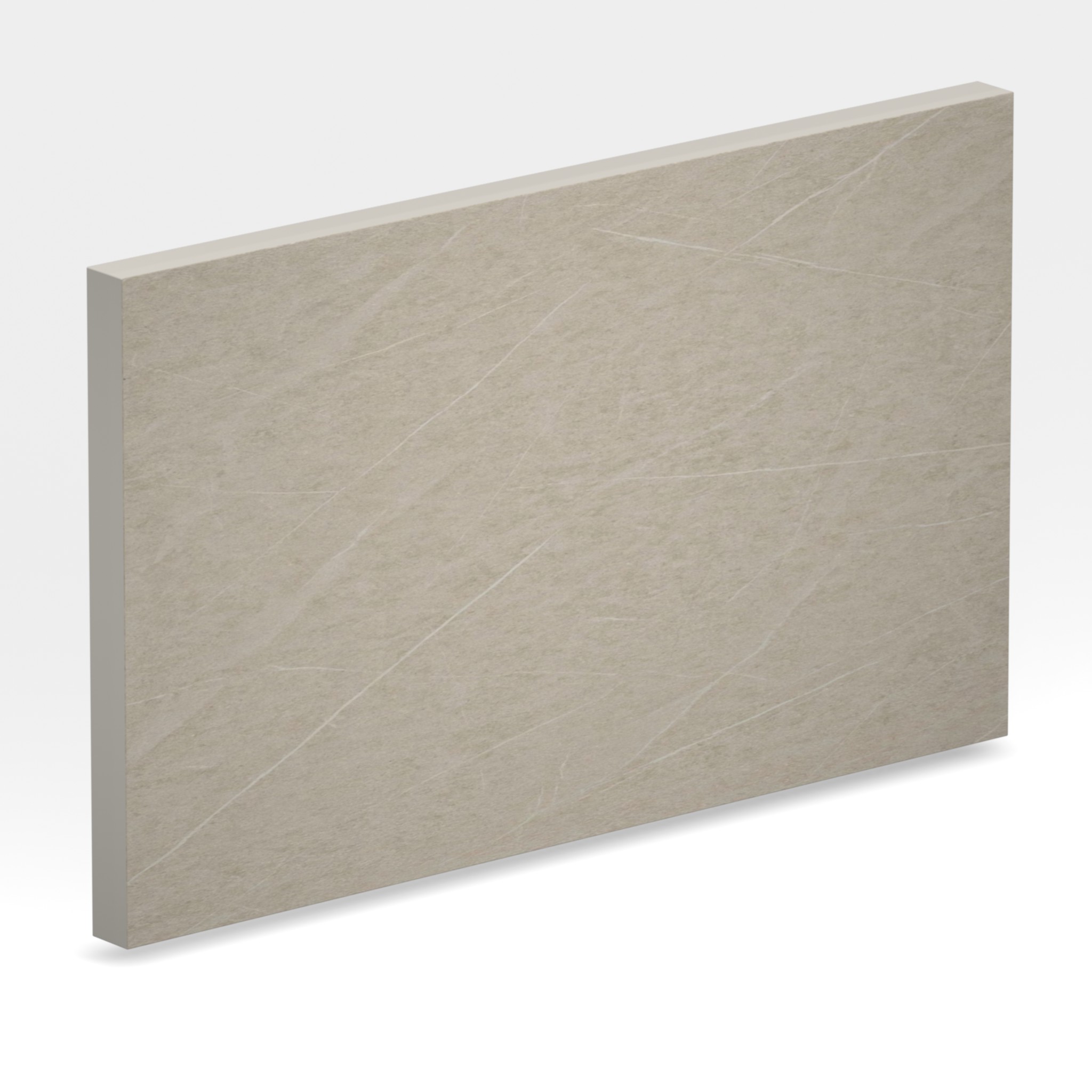 Rendu 3D de la tranche du coloris Adia en Ceramique Dekton