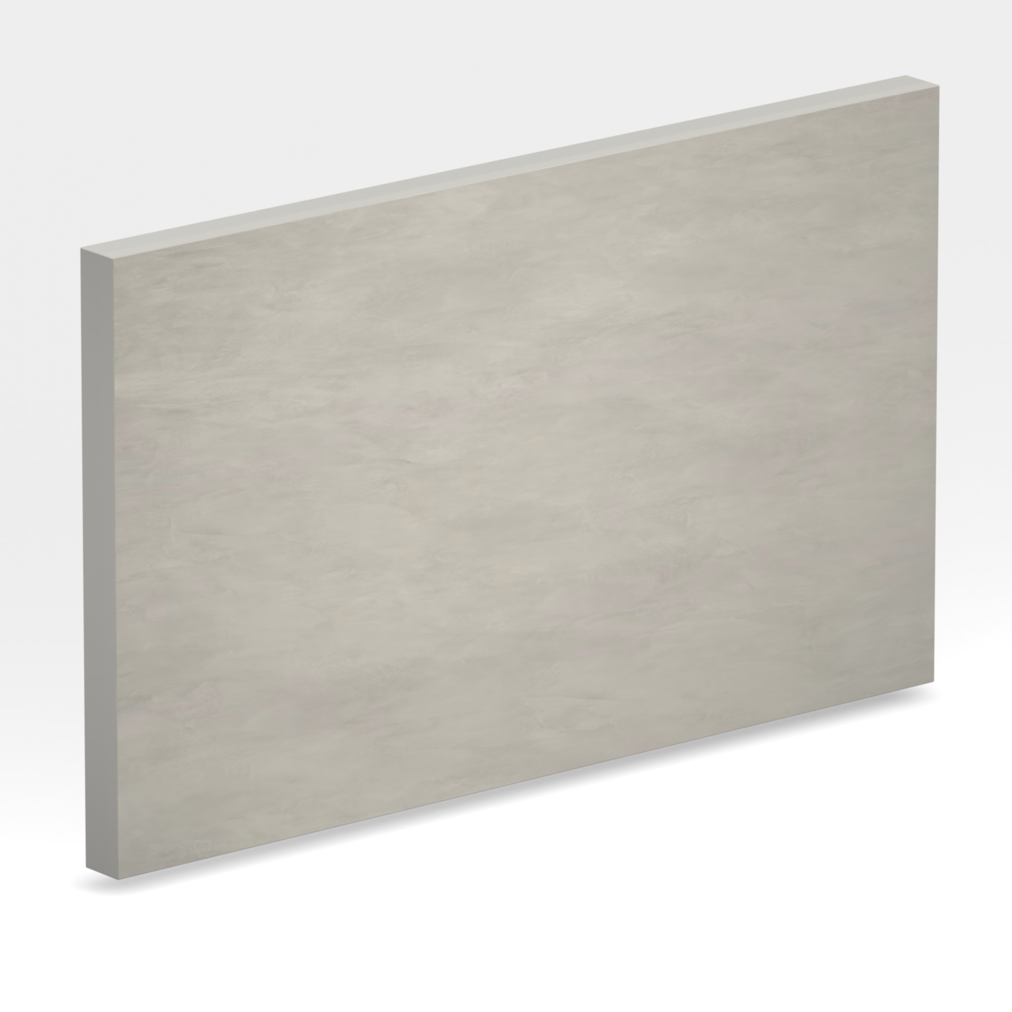 Rendu 3D de la tranche du coloris Argentium en Ceramique Dekton