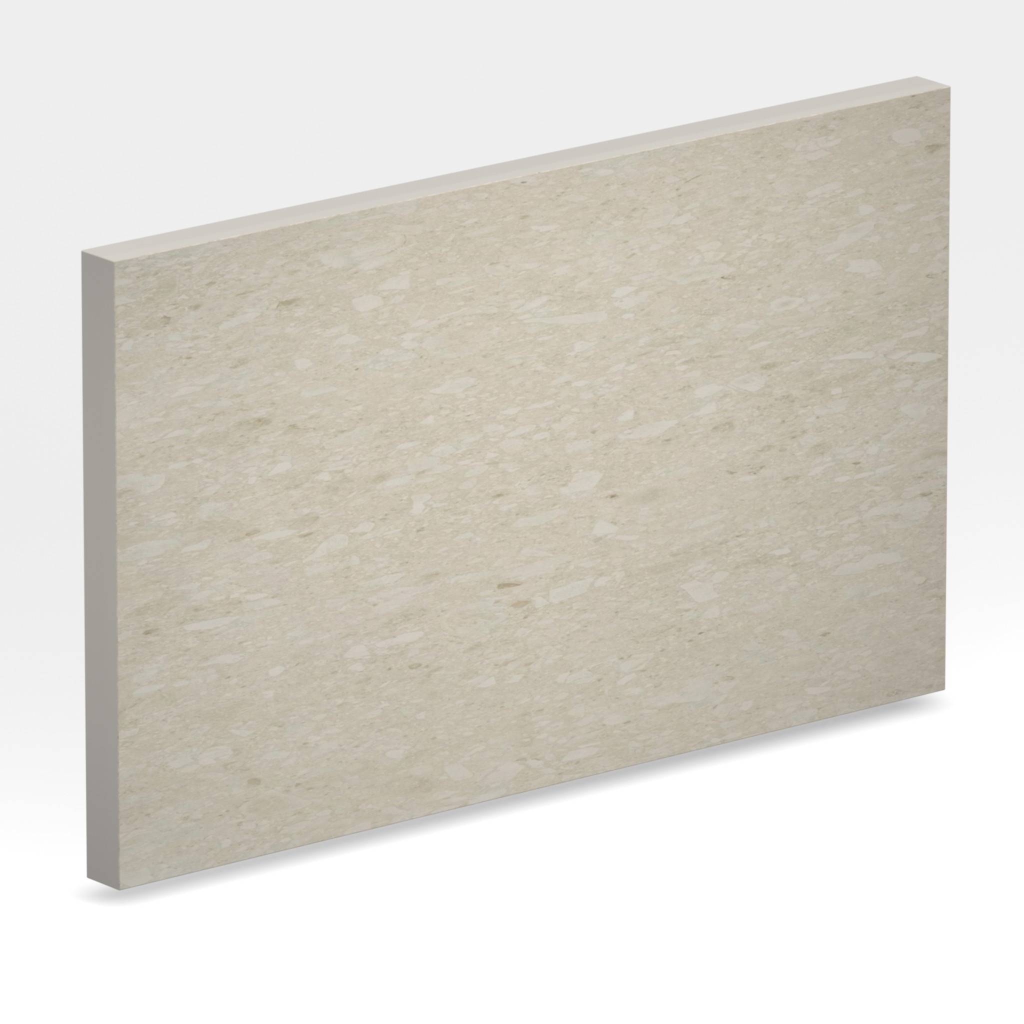 Rendu 3D de la tranche du coloris Ava en Ceramique Dekton