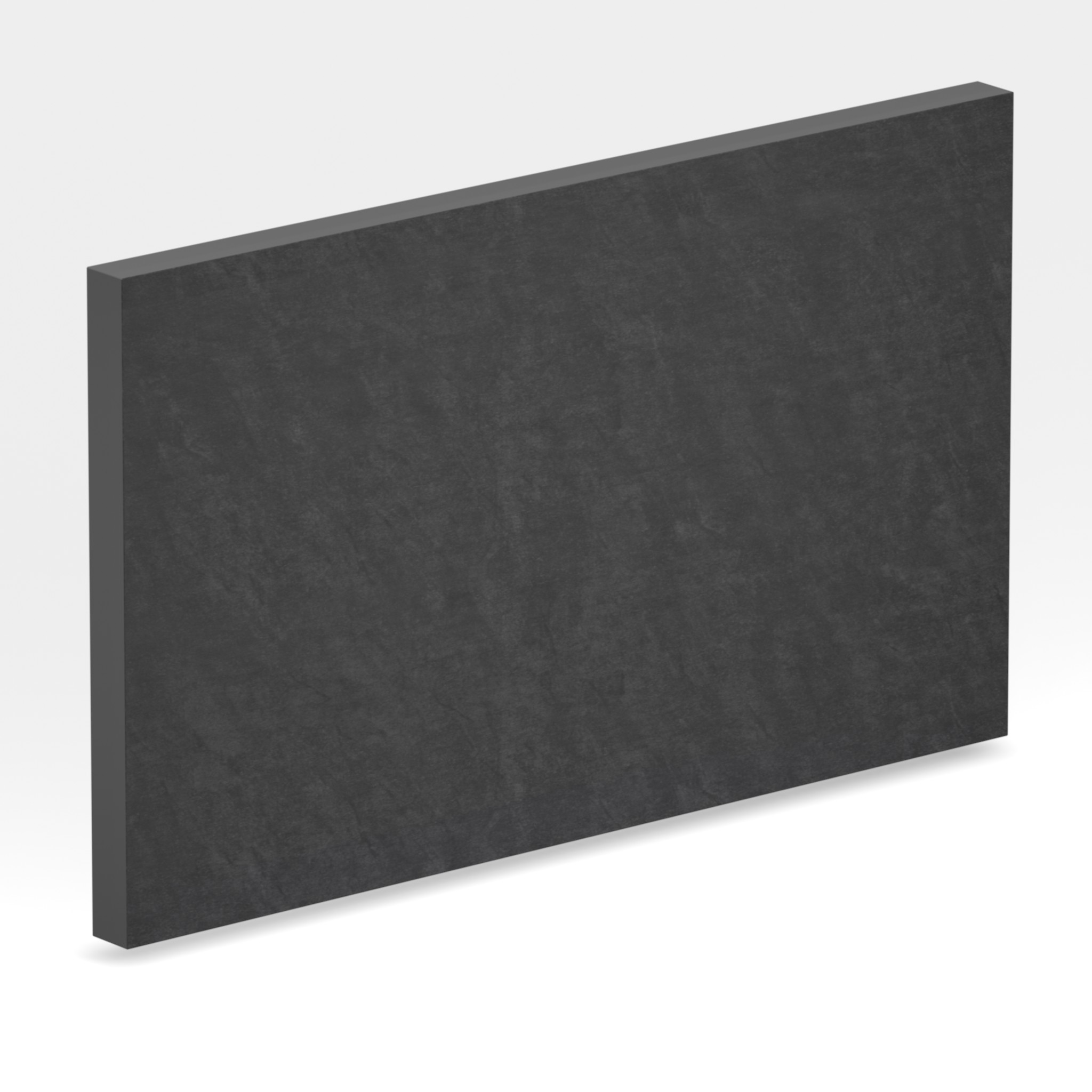 Rendu 3D de la tranche du coloris Bromo en Ceramique Dekton