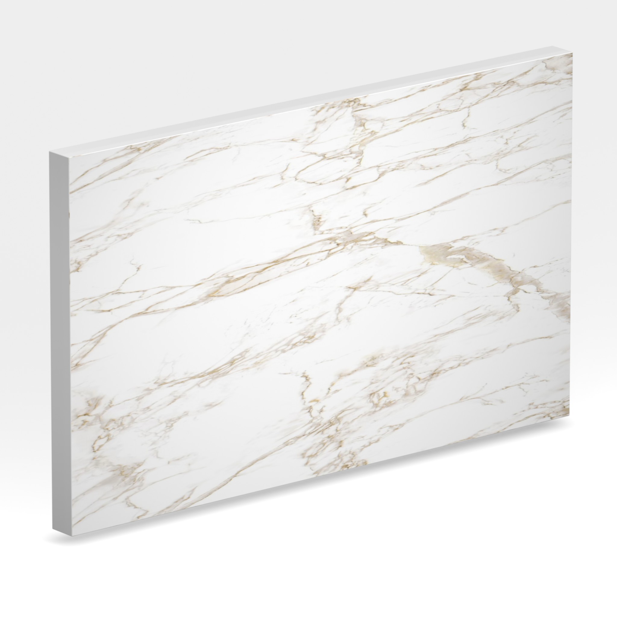 Rendu 3D de la tranche du coloris Entzo 22 en Ceramique Dekton
