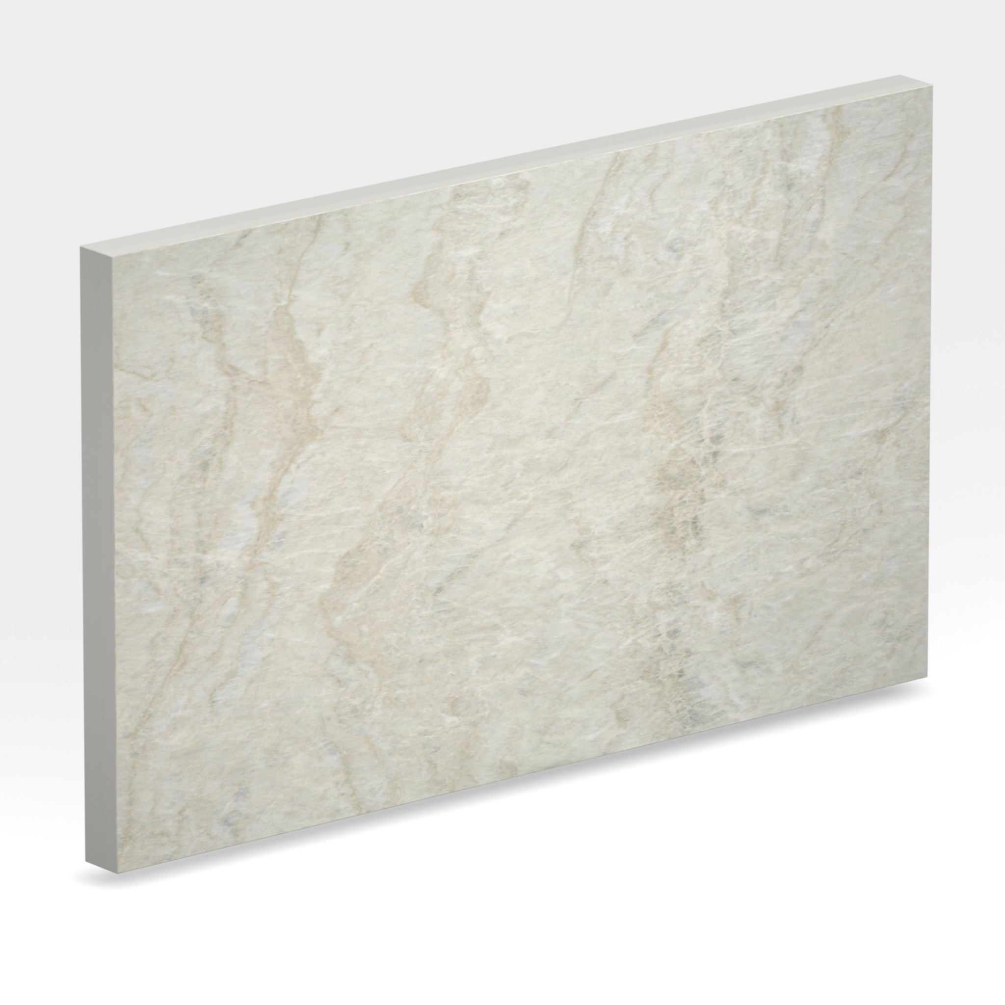 Rendu 3D de la tranche du coloris Nara en Ceramique Dekton