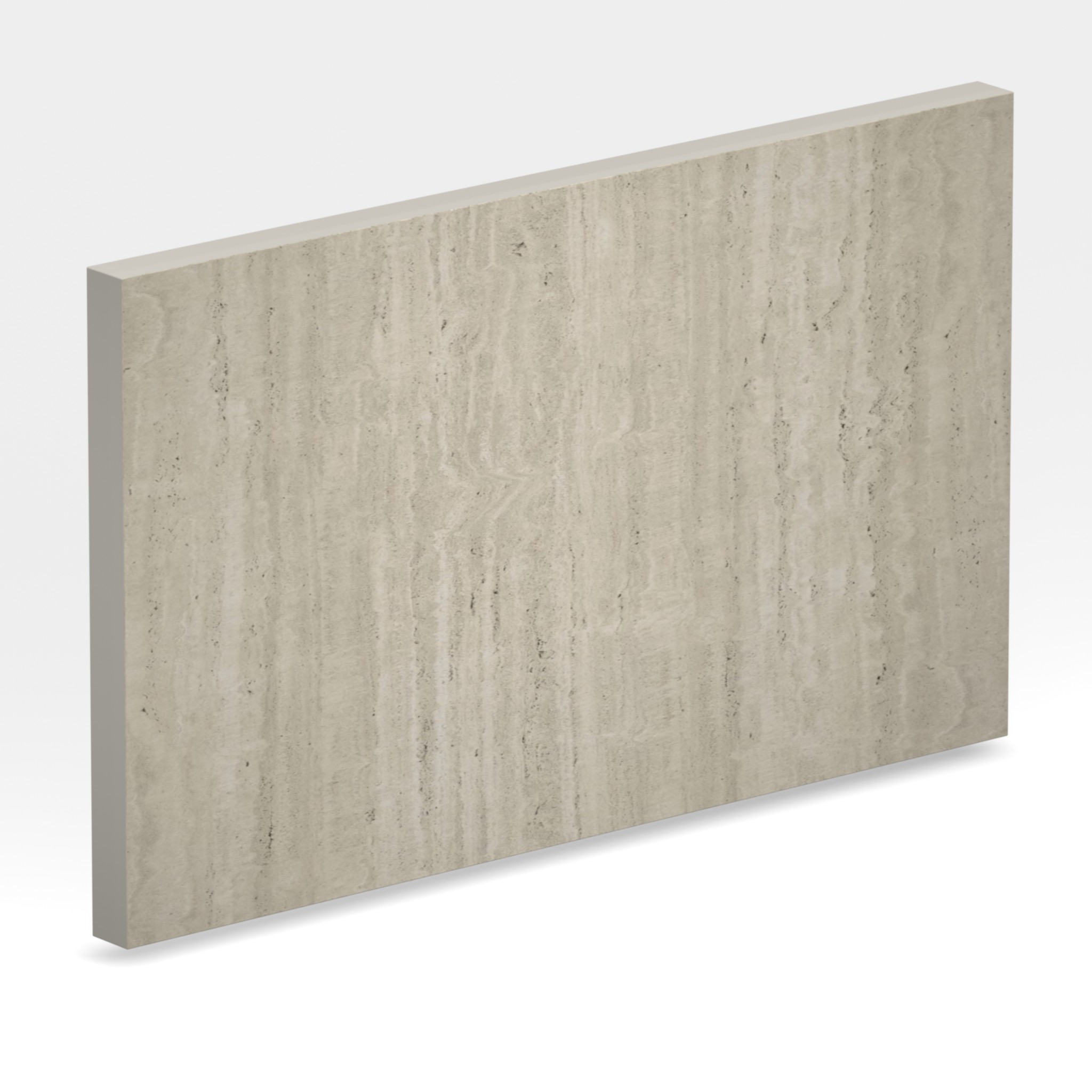 Rendu 3D de la tranche du coloris Nebu en Ceramique Dekton