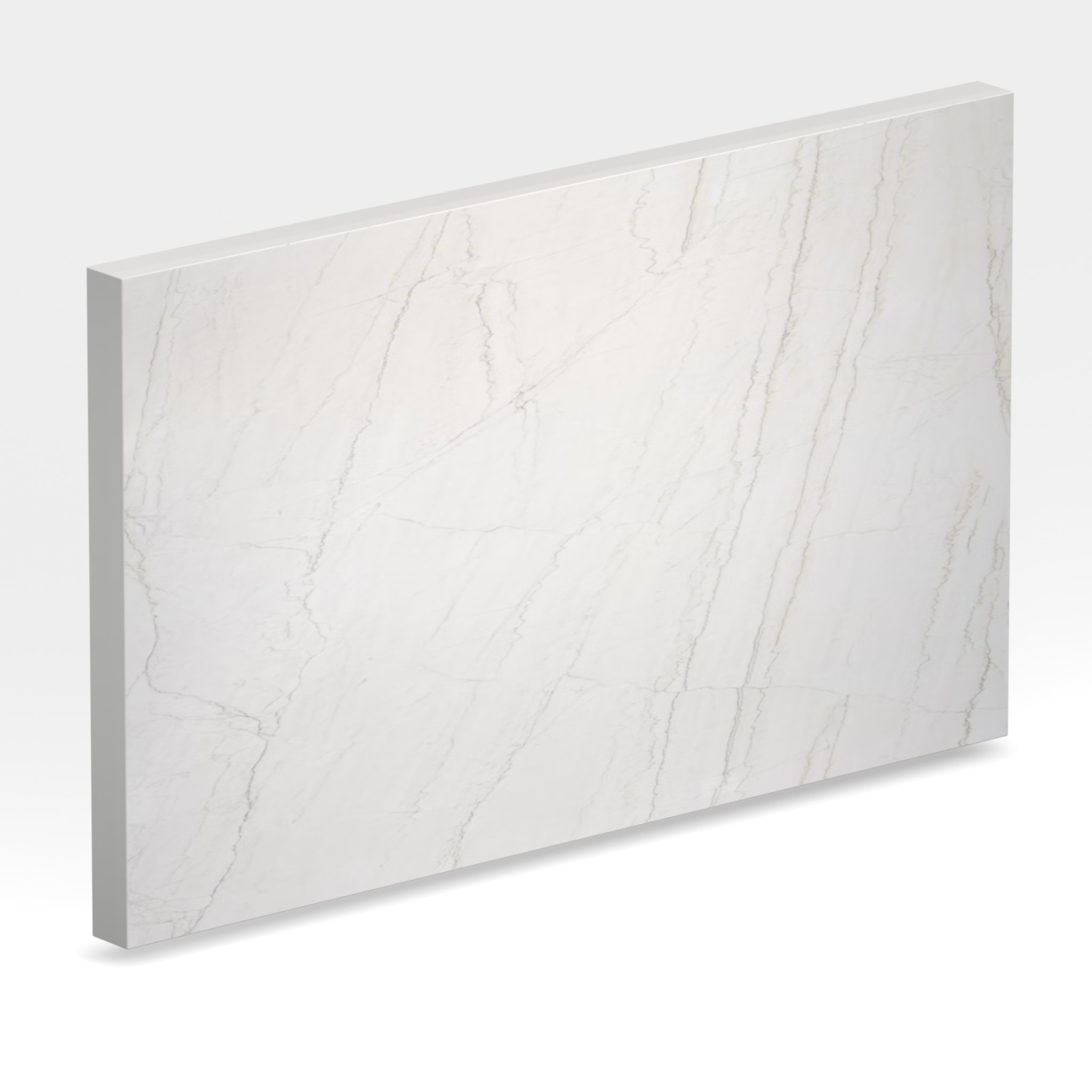 Rendu 3D de la tranche du coloris Neural en Ceramique Dekton