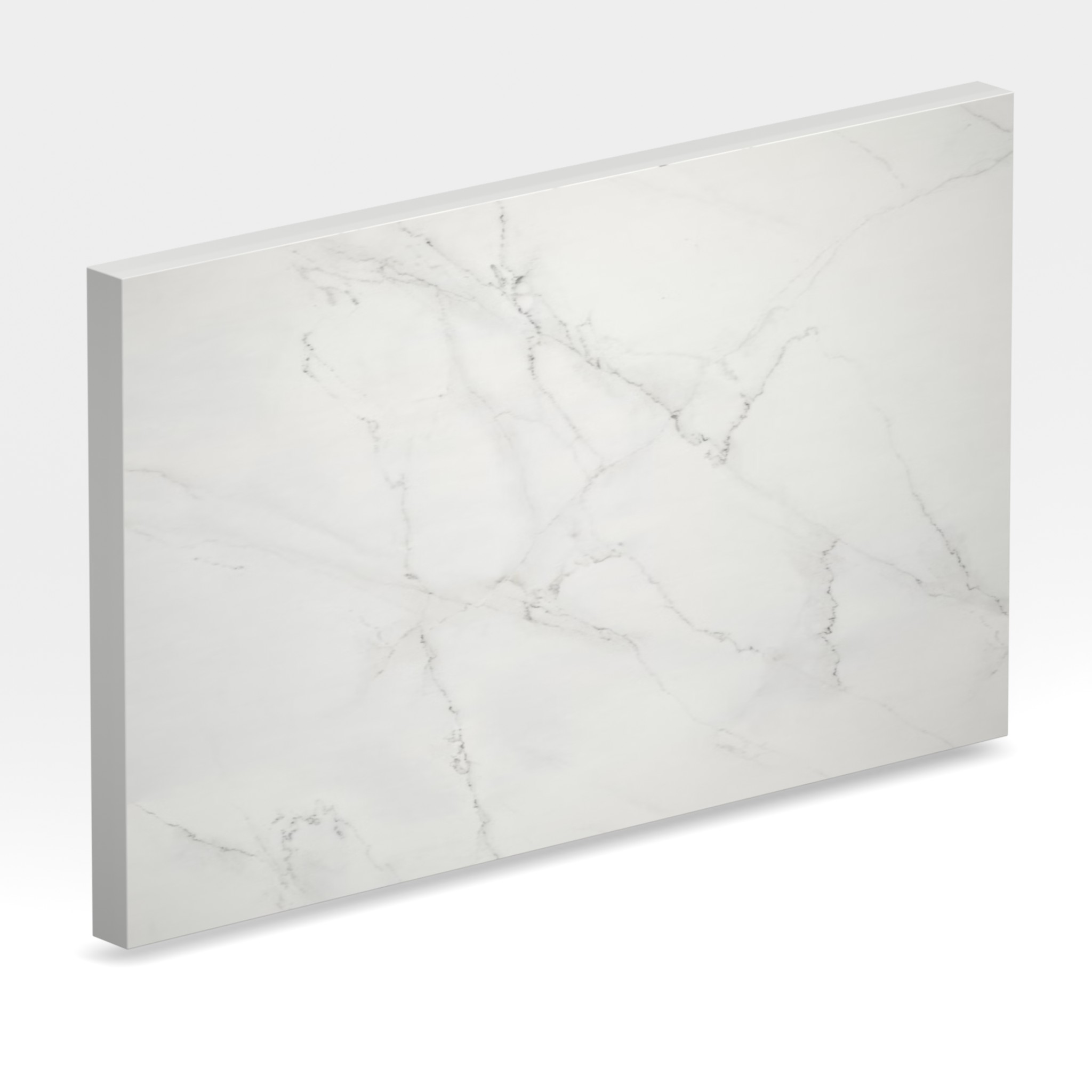 Rendu 3D de la tranche du coloris Rem en Ceramique Dekton