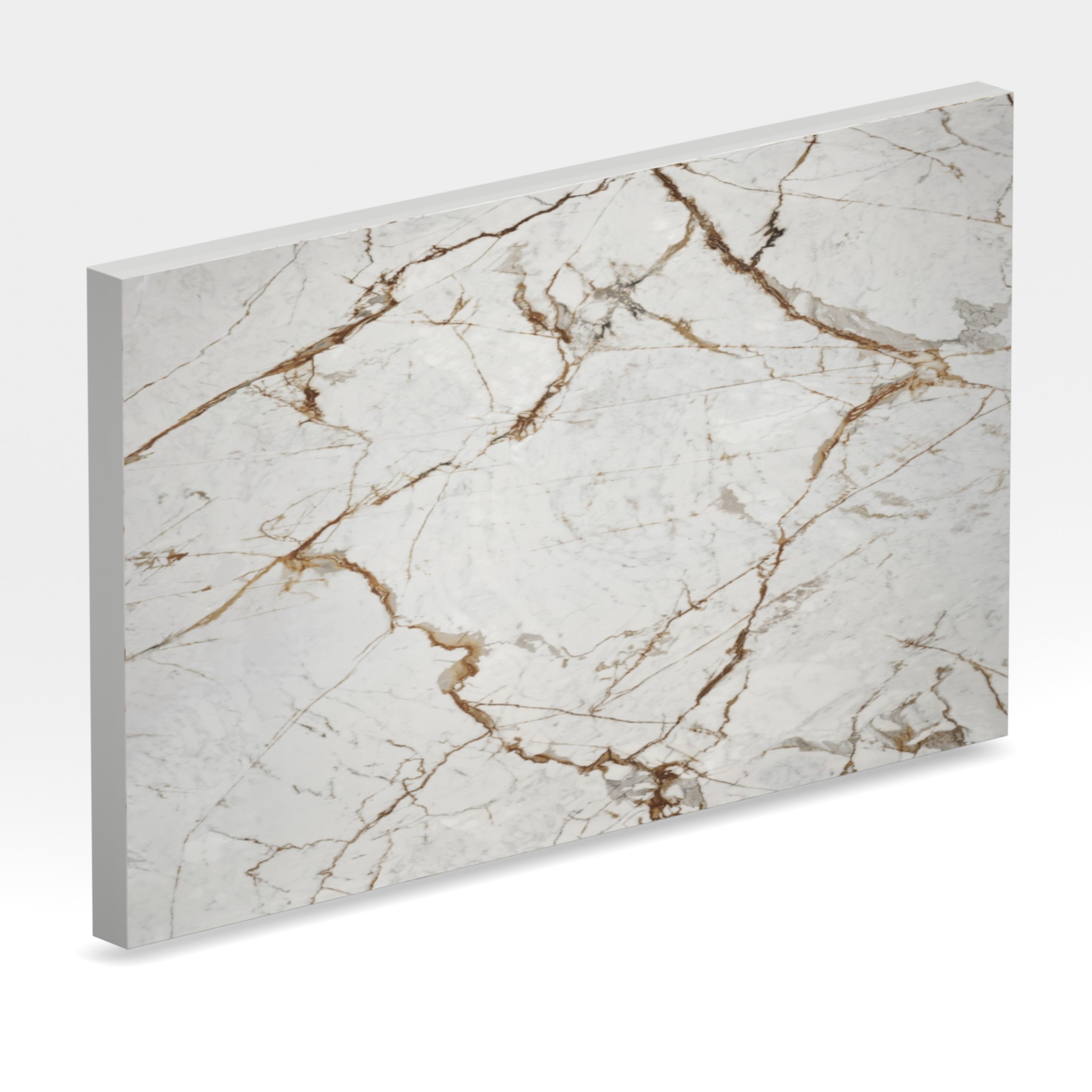 Rendu 3D de la tranche du coloris Reverie en Ceramique Dekton