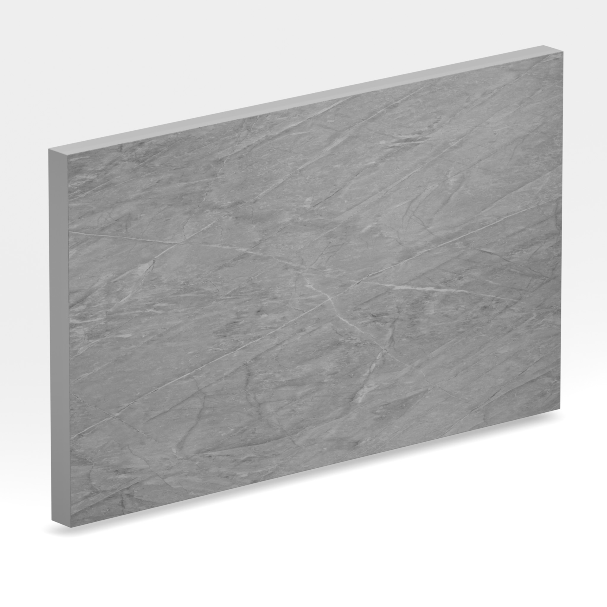 Rendu 3D de la tranche du coloris Soke en Ceramique Dekton