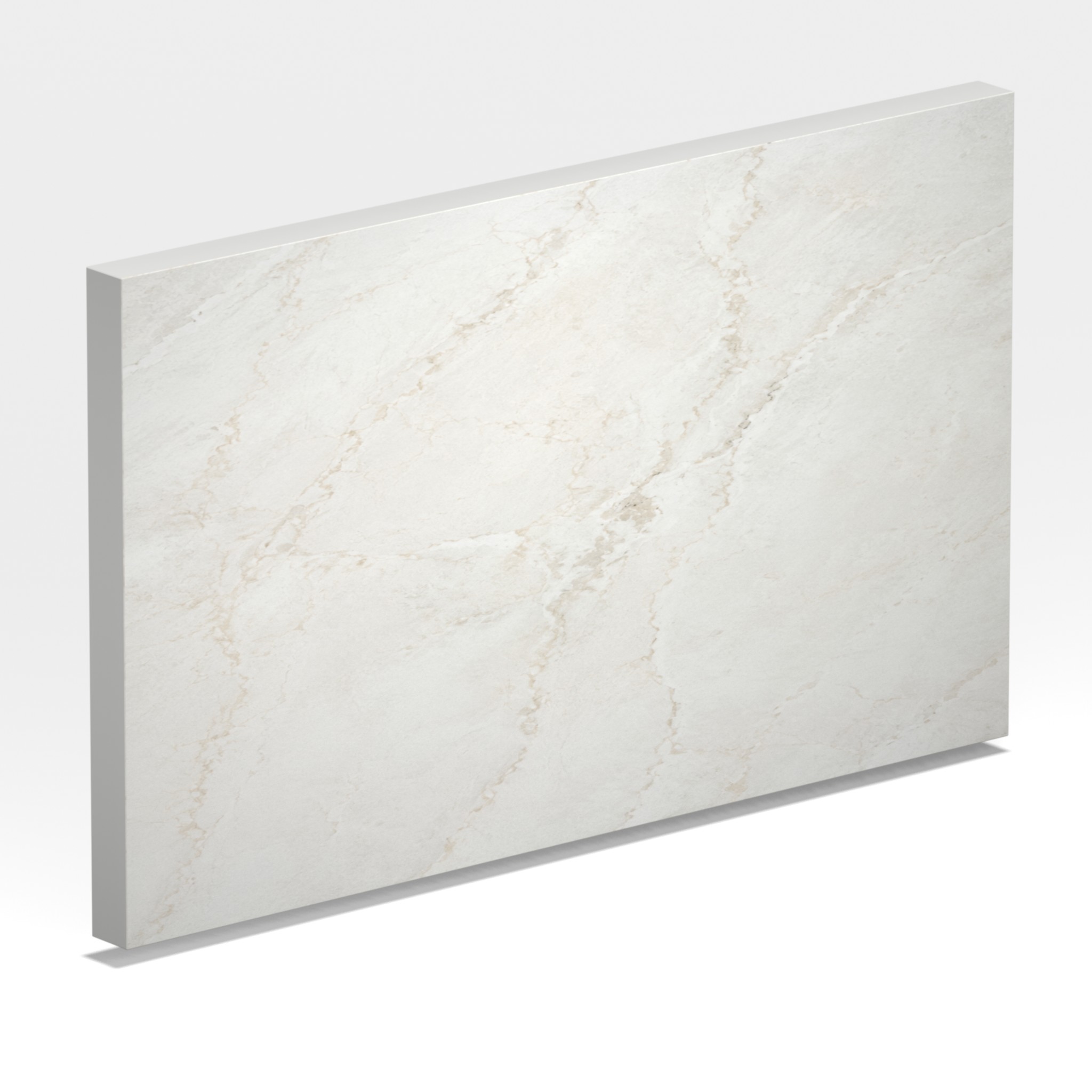Rendu 3D de la tranche du coloris Thala en Ceramique Dekton