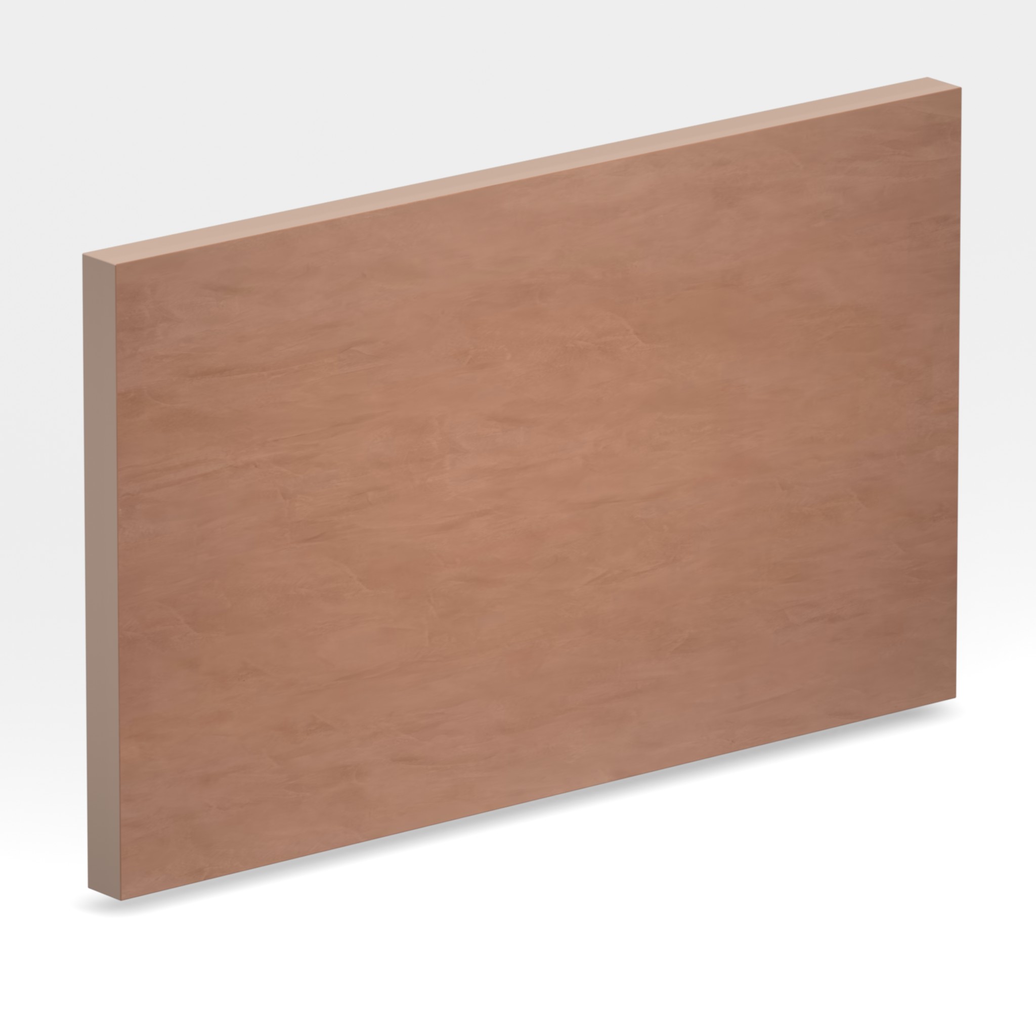 Rendu 3D de la tranche du coloris Umber en Ceramique Dekton
