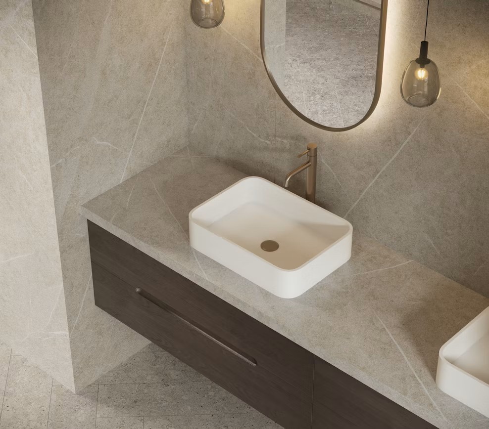 Réalisation n°2 du plan de travail Adia en Ceramique Dekton