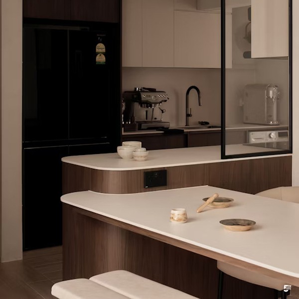 Réalisation n°1 du plan de travail Aeris en Ceramique Dekton