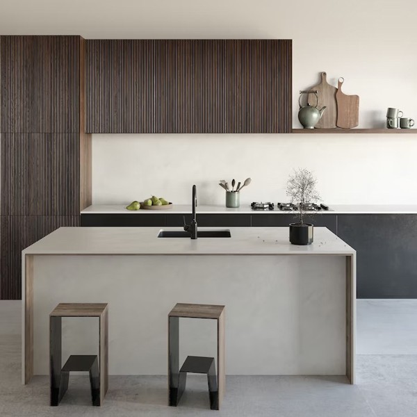 Réalisation n°1 du plan de travail Albarium 22 en Ceramique Dekton