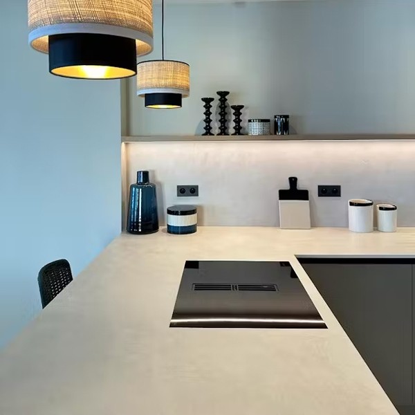 Réalisation n°3 du plan de travail Albarium 22 en Ceramique Dekton