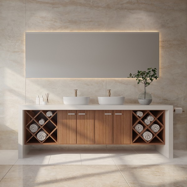 Réalisation n°1 du plan de travail Arga en Ceramique Dekton