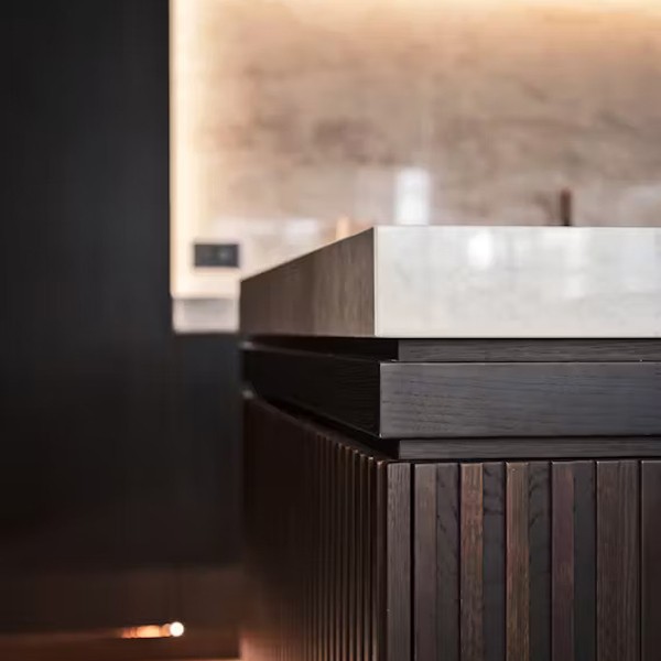 Réalisation n°4 du plan de travail Arga en Ceramique Dekton
