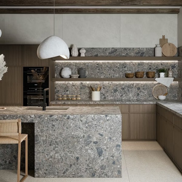Réalisation n°5 du plan de travail Ceppo en Ceramique Dekton